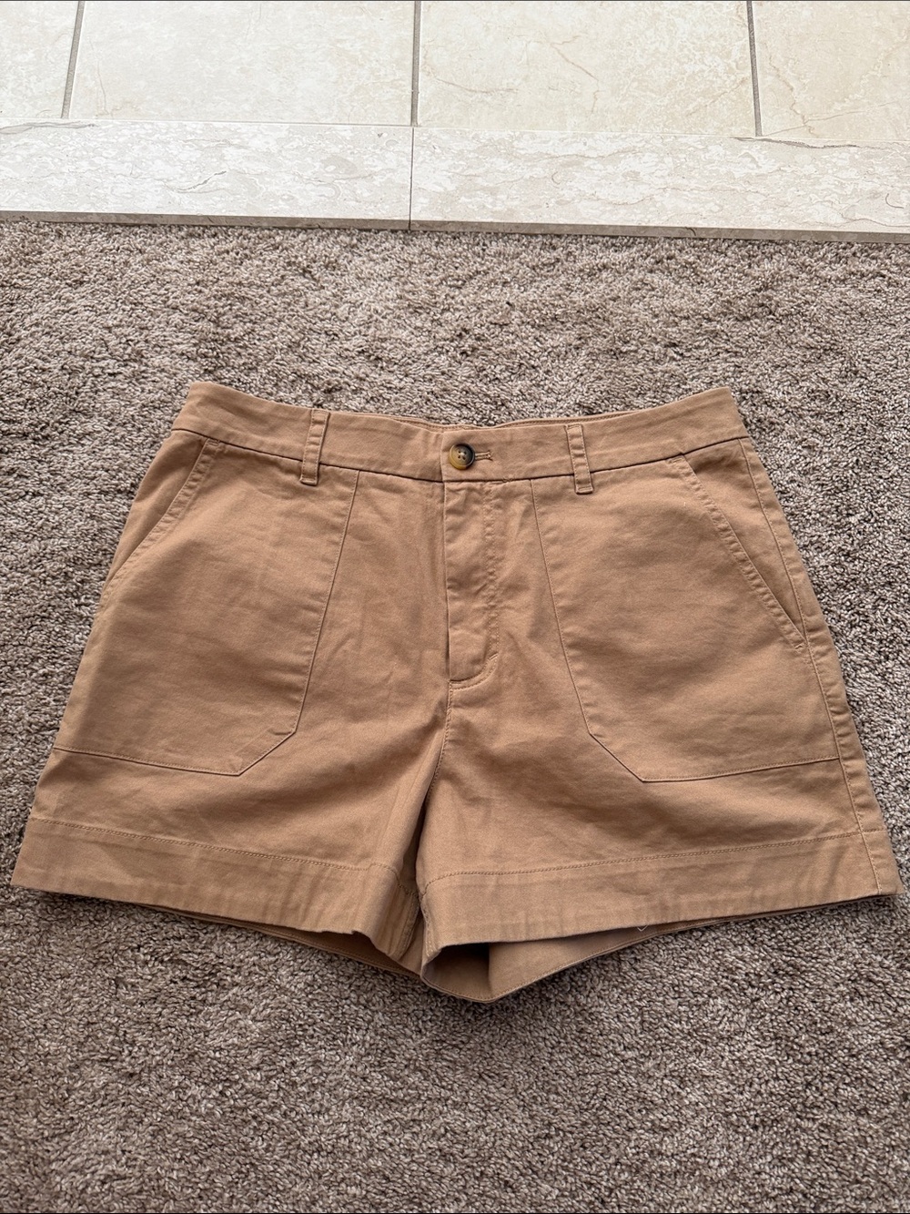 Vineyard Vines Cotton High Waist Short